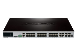 Switch 24-port Gigabit 20X SFP ports + 4x SFP/base-T ports + 4x 10G SFP+ Stack/uplink ports