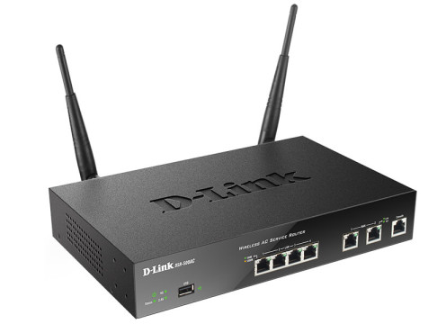 D-Link VPN Wireless Business router 2X WAN, 4X GBL AC1200 Dual Band