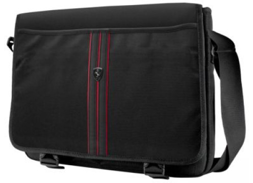 CG Mobile FERRARI Tablet Bag 13" Scuderia Black And Red Piping