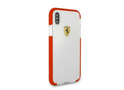 CG Mobile IPhone X/XS FERRARI ON TRACK Racing Shield PU Rubber Soft Touch - Red