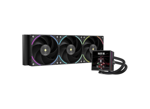 קירור נוזלי למעבד Coolleo ICE Apex Vision 360 BK