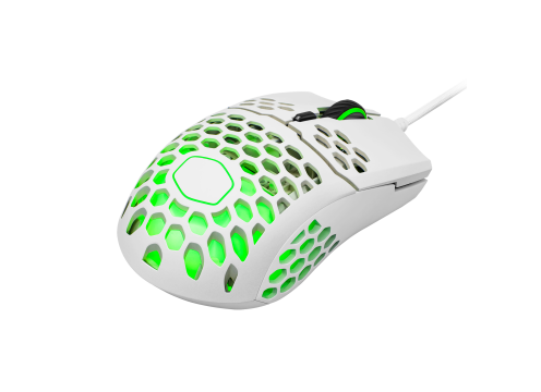 עכבר גיימינג CoolerMaster MM711 RGB צבע לבן