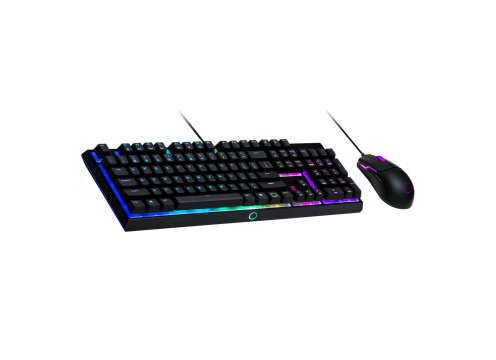 סט מקלדת ועכבר גיימינג חוטי CoolerMaster MS110