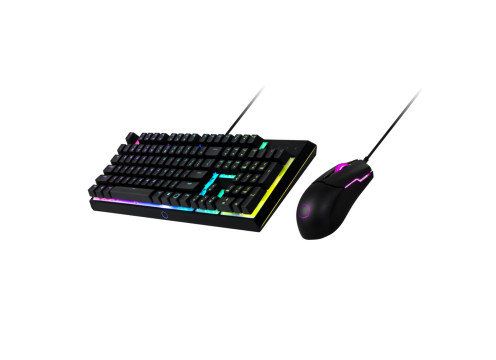 סט מקלדת ועכבר גיימינג חוטי CoolerMaster MS110