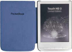 Pocketbook 6" Touch HD 3 White Limited Edition With Blue Cover