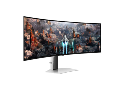 מסך מחשב קעור לגיימינג Samsung 49" Odyssey G9 OLED DQHD 240Hz 0.03ms 1800R