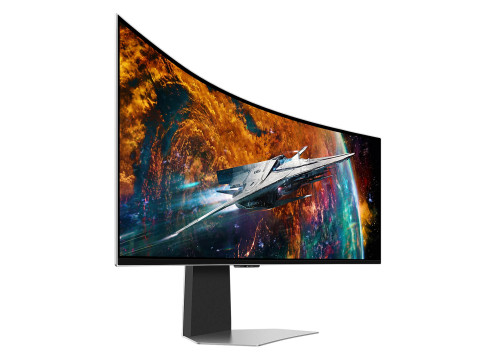 מסך מחשב קעור לגיימינג Samsung 49" Odyssey G9 OLED DQHD 240Hz 0.03ms 1800R