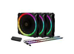Antec Prizm 120 ARGB 3+2+C 3 in 1 Pack With Fan Controller