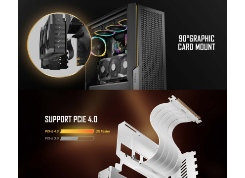 Antec PCIE4 Vertical GPU Bracket White