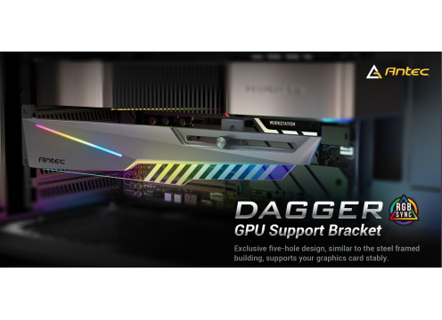 Antec GPU Holder Dagger Black RGB