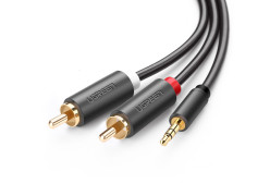 UGREEN 3.5mm Male to RCA Male x2 - 2m Audio Cable