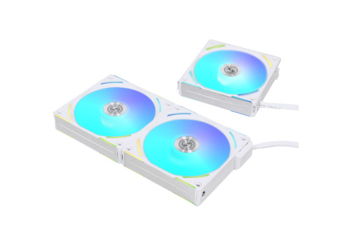 LIAN-LI Cooler 120mm AL120V2-3W UNI White 3-Fan