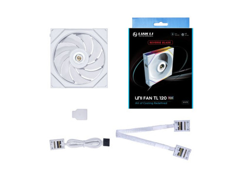 Lian-Li Cooler 120mm TL120 Reverse UNI White Fan