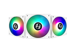 LIAN-LI Cooler 120mm ARGB ST120-3 White - 3 Fan