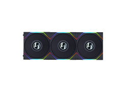 Lian-Li Cooler 120mm TL120 LCD UNI Black 3-Fan