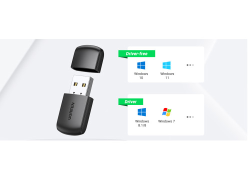 UGREEN Wi-Fi AC650 Dual-Band Wireless USB Adapter