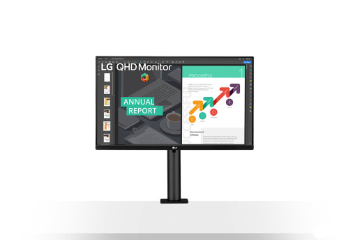LG 27" 27QN880-B QHD 75Hz USB-C Monitor