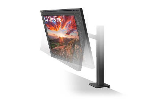 מסך מחשב LG 27" UltraFine IPS 4K UHD 60Hz 5ms USB-C PD60W