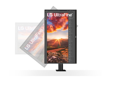 מסך מחשב LG 27" UltraFine IPS 4K UHD 60Hz 5ms USB-C PD60W