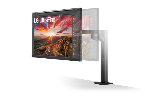 מסך מחשב LG 27" UltraFine IPS 4K UHD 60Hz 5ms USB-C PD60W