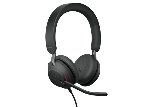 אוזניות קשת חוטיות עם מיקרופון מובנה Jabra Evolve2 40 SE USB-C UC Stereo
