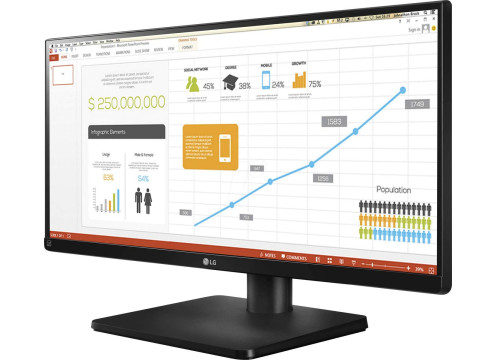 מסך מחשב LG 34" IPS FHD 75Hz 5ms