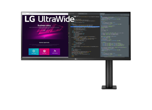 מסך מחשב LG 34" UltraWide Ergo IPS UWQHD 75Hz 5ms