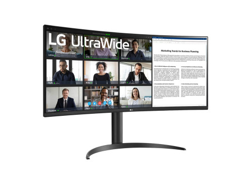 מסך מחשב קעור LG 34" UltraWide VA QHD 100Hz 5ms 1800R