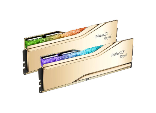 G.Skill Trident Z5 Royal DDR5 64GB (2x32GB) 6000 CL28 Gold