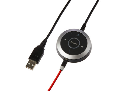 אוזניות קשת מונו חוטיות עם מיקרופון מובנה Jabra Evolve 40 MS Mono