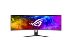 מסך מחשב קעור לגיימינג Asus ROG Swift PG49WCD 49" QD-OLED QHD 144Hz 0.03ms 1800R