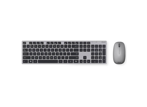סט מקלדת ועכבר אלחוטי Asus W5000 Grey