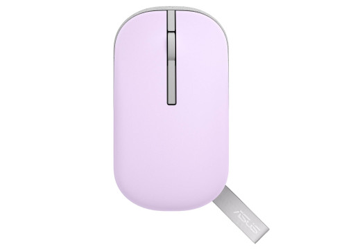 עכבר אלחוטי Asus Marshmallow MD100 סגול/ירוק