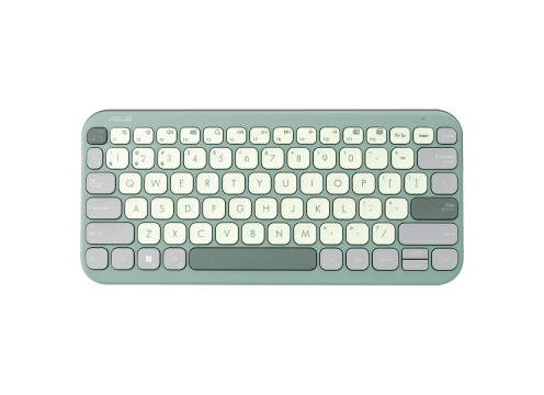 מקלדת אלחוטית Asus Marshmallow KW100 Green Tea Latte עברית/אנגלית
