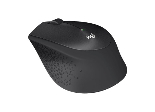 עכבר אלחוטי Logitech M330 Silent Plus צבע שחור