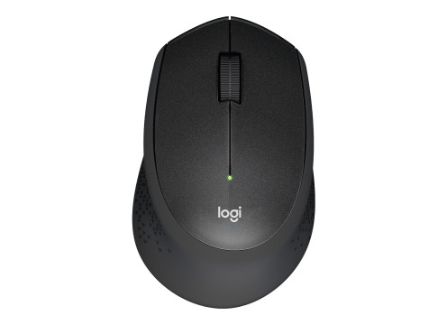 עכבר אלחוטי Logitech M330 Silent Plus צבע שחור