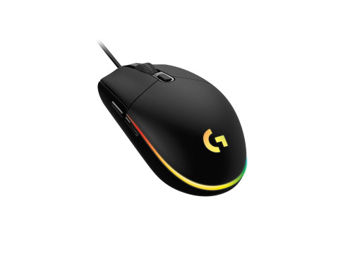 עכבר גיימינג Logitech G203 Lightsync RGB צבע שחור
