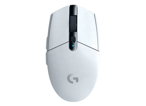 עכבר גיימינג אלחוטי Logitech G304 Lightspeed צבע לבן