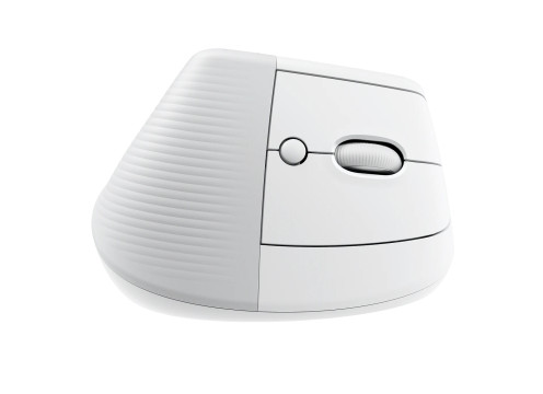 Logitech Lift Vertical Ergonomic Mouse - Off-White