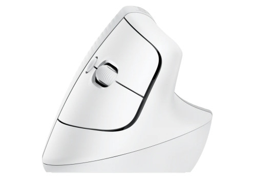 עכבר ארגונומי אלחוטי Logitech Lift Vertical צבע לבן