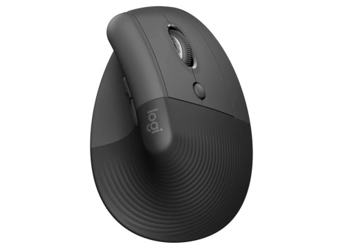 עכבר ארגונומי אלחוטי Logitech Lift Vertical Graphite