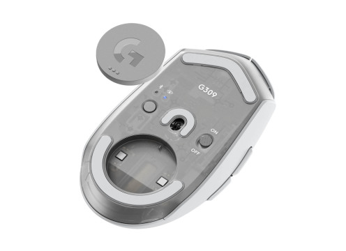 עכבר גיימינג אלחוטי Logitech G309 Lightspeed White