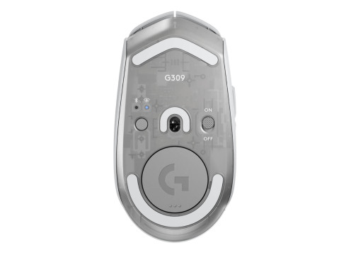 עכבר גיימינג אלחוטי Logitech G309 Lightspeed White
