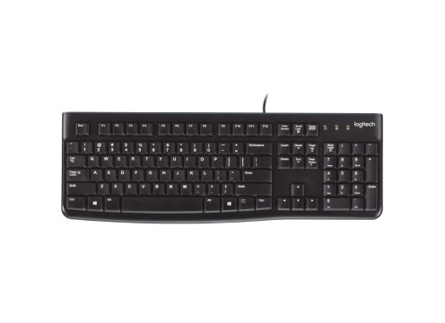 מקלדת Logitech K120 USB עברית/אנגלית
