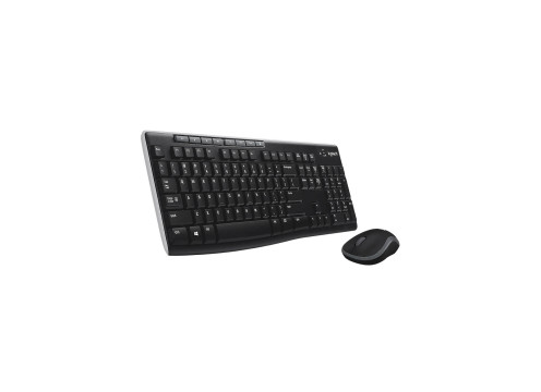 סט מקלדת ועכבר אלחוטי Logitech MK270