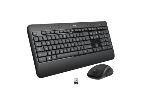 סט מקלדת ועכבר אלחוטי Logitech MK540 Advanced