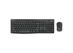 סט מקלדת ועכבר אלחוטי Logitech MK295 Silent