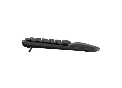 מקלדת ארגונומית אלחוטית Logitech Wave Keys עברית/אנגלית
