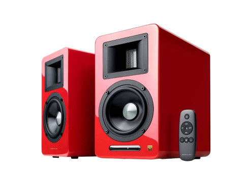 AIRPULSE A100 2.0 100W Bluetooth Speakers Red