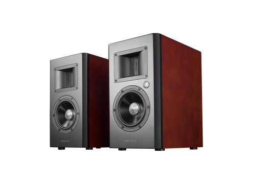 AIRPULSE A200 2.0 130W Speakers Bluetooth Wood